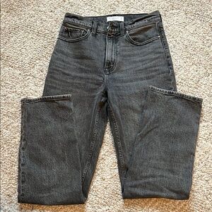 Abercrombie & Fitch Vintage Straight High Rise Jeans